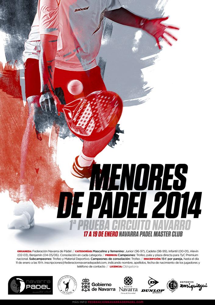 Comienza el Circuito Navarro de Menores de Padel 2014
